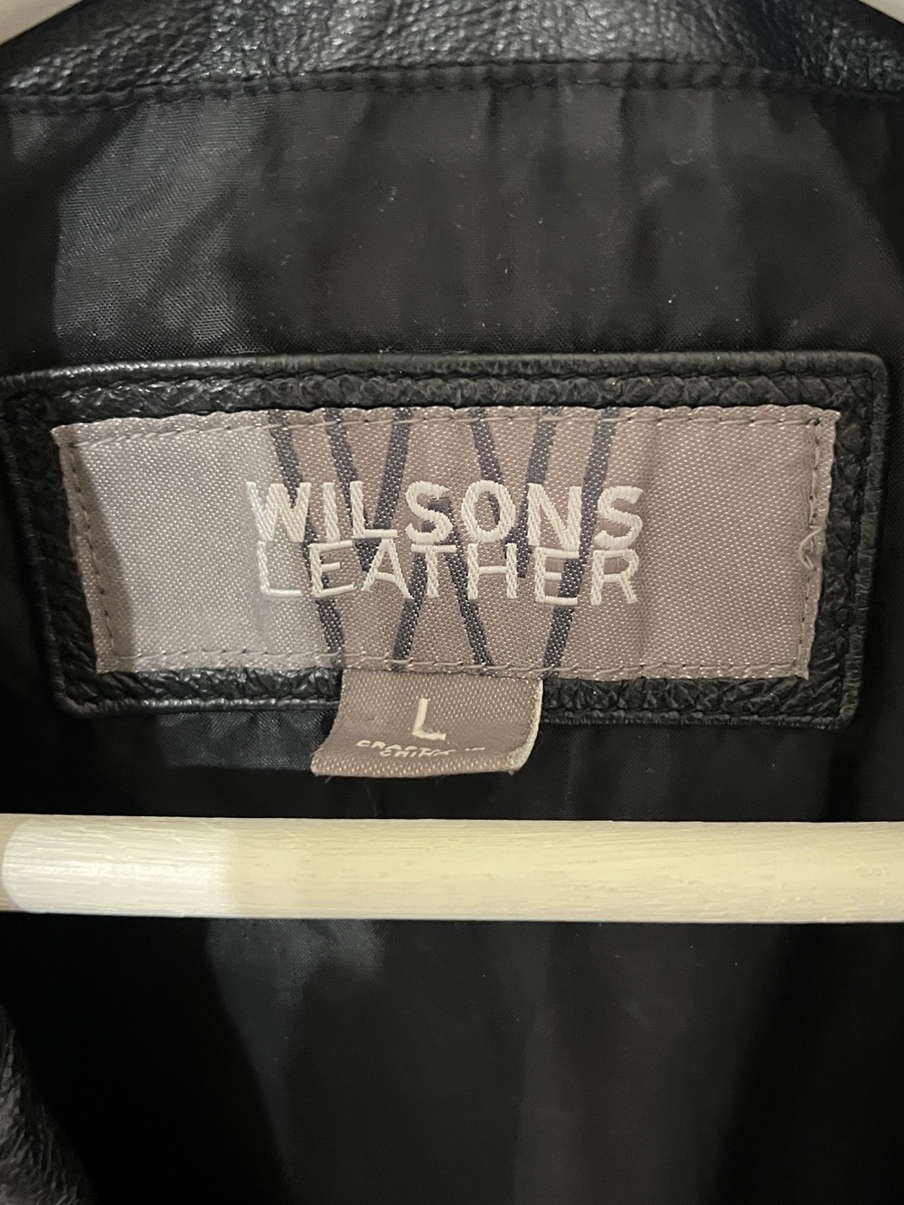 Wilsons Leather Black Leather Blazer Jacket for Women - Picture 7 of 10